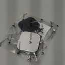 Refrigerator Lock, Heavy Duty Fridge Lock, Combination Lock for Refrigerator Cabinets, Drawers, Safety, Easy Install No Keys Needed (Black-1Pack)