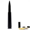 5.5 inch 50 Cal Bullet Car Truck Antenna Mast Vehicle Short Radio Antenna Replacement for Ford F Series Super Duty Ranger Explorer Dodge RAM 1500 2500 3500 Classic Pickup Trucks (Black)