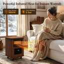 Infrared Space Heater 1500W Electric Heater for Indoor Use