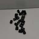 BOXONLY 20mm Screw Thread Protectors Rubber End Caps Vinyl Flexible Bolt Screw Rubber Caps,Black,23pcs