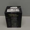 Massage Oil Warmer, Massage Oil Warmer for Massage Therapy, Oil Warmer for Massage for Salon, Barber Shops, Home, with Two Oil Bottle Dispenser