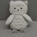 Lambs & Ivy Luna White/Gray Plush Owl Stuffed Animal - Luna (740043O)