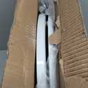 KOHLER 20467-0 Stonewood Quiet-Close, Round Toilet Seat Soft Close, Durable Wood, Easy Installation, Universal Fit, Home Essentials, White Finish