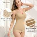Women Shapewear Tank Tops Tummy Control Shapewear Camisole (M)
