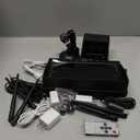 Wireless Magnetic Backup Camera, 15000mAh Battery Powered Rechargeable Waterproof HD Solar Back Up Rear View Bluetooth Hitch Camera with 7 Inch 1080P Monitor System for Car Truck Trailer RV VN003 (1CAM, Black)