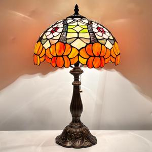 12X12X19 Inch Antique Reading Desk Light for Bedroom Living room Nightstand Home Office
