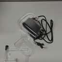 AQUANEAT Aquarium Hang on HOB Power Filter 5 Gallon Rimless Small Fish Tank Filter 90GPH (up to 5Gal)