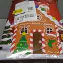 10FT Christmas Inflatables Outdoor Decorations, Inflatable Gingerbread House Decoration with LED Colored Lights, Inflatable Christmas Decorations Outdoor for Yard Lawn Garden