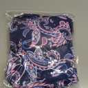 Arolina 3 Piece Swimsuits for Women Tankini Sets Modest Bathing Suits Plus Size Swimsuit Swimwear 2026, Dark Blue Paisley, Medium