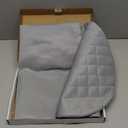 Fabric Seat for Bouncer, Replacement Cover for Baby Bjorn Bouncer Bliss, Soft Breathable Machine Washable (Light Grey, Cover Only)