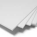 Corrugated Plastic Sheet for Indoor and Outdoor Use - 4 Mm Thick Poster Board, 24x36 Inches Pack of 2 White Board Sheets Waterproof Coroplast Lightweight Blank Yard Signs
