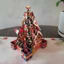 2 x Pop Up Christmas Tree With Cardinal Card, 3d Popup Cardinal Card 6 x 8 In, Greeting Cards For Wife, Husband, Him, Couple, Ideal Gift For Holiday, Mothers Day, Merry Christmas Cards Pop Up With Envelopes