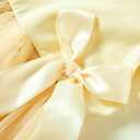 Girls Casual Tulle Tutu Dress Baby Toddler Ruffle Sleeves Bow Princess Party Dresses