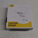 Nulaxy Telescopic 360 Rotating Laptop Stand for Desk Adjustable Height Swivel Pull Out Design Ergonomic Laptop Riser Fits All 10-17" Laptops Computer MacBook, Black