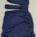 Shein Spaghetti Strap Ruched Cut-Out Bodycon Dress
, M