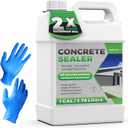1 Gallon Concrete Sealer, Penetrating Water Sealers Spary Safe for Pets and Plants Suitable for Indoor Use, Water-Based Silane Siloxane Sealer for Outdoor, Driveways, Patios, Masonry, Garge Floor