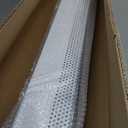 Redants 2 Pack 4 FT Baseboard Heater Covers with Left and Right Endcaps,Galvanized Steel Easy Slip-On Baseboard Cover for Replacing Old and Rusty Looking Electric and Hydronic Base board Heater Cover