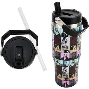 TTAYLERTOY Music Lovers Gifts for Women 30oz Tumbler - Stainless Steel Vacuum Insulated, Travel Coffee Cup Music Lovers Merch Fans Gift Tumbler