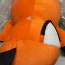 WeBingo Weighted Stuffed Animals, 24" Weighted Fox Plush Toy 4.2 Lb Soft Pillow Cute Giant Plushie Gifts for Kids & Adults(Fox)