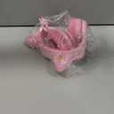 iClever Kids Headphones with Cat Ear Led Light Up, Safe Volume Limite, FunShare, Foldable, Over-Ear Headphones for Kids for School/iPad/Tablet/Travel, Meow Donut-Pink (Medium)