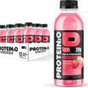 Protein2o Hydration Drink - 2-in-1 Liquid Clear Whey Protein Isolate and Electrolyte Drink - 20g Protein, Vitamins B5, B6 - Post-Workout Recovery - 16.9 Fl Oz - 12 Count Strawberry Watermelon