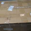 Beeveer 4 Plastic Under Bed Storage Containers, 23.7 x 15.8 x 5.2, White