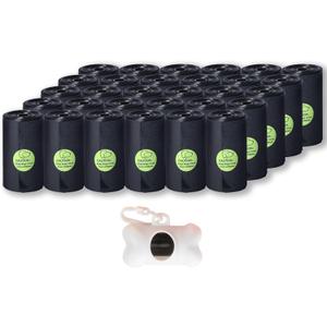 DREAM&GLAMOUR Dog Poop Bags,value pack,600 Count Extra Thick and Strong Poop Bags for Dogs,30 Rolls,20 Doggy Bag Per Roll,Each Measures 9 x 13 Inches, Leak-Proof (Black) DREAM&GLAMOUR Dog Poop Bags,value pack,600 Count Extra Thick and Strong Poop Bags for Dogs,30 Rolls,20 Doggy Bag Per Roll,Each Measures 9 x 13 Inches, Leak-Proof (Black)