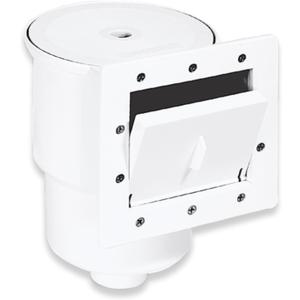 Swimline HYDROTOOLS Standard ABS Thru-Wall Skimmer Kit, White - Includes Return Fitting and Vacuum Plate, Maintenance Accessories for Above Ground and Backyard Deck Swimming Pools