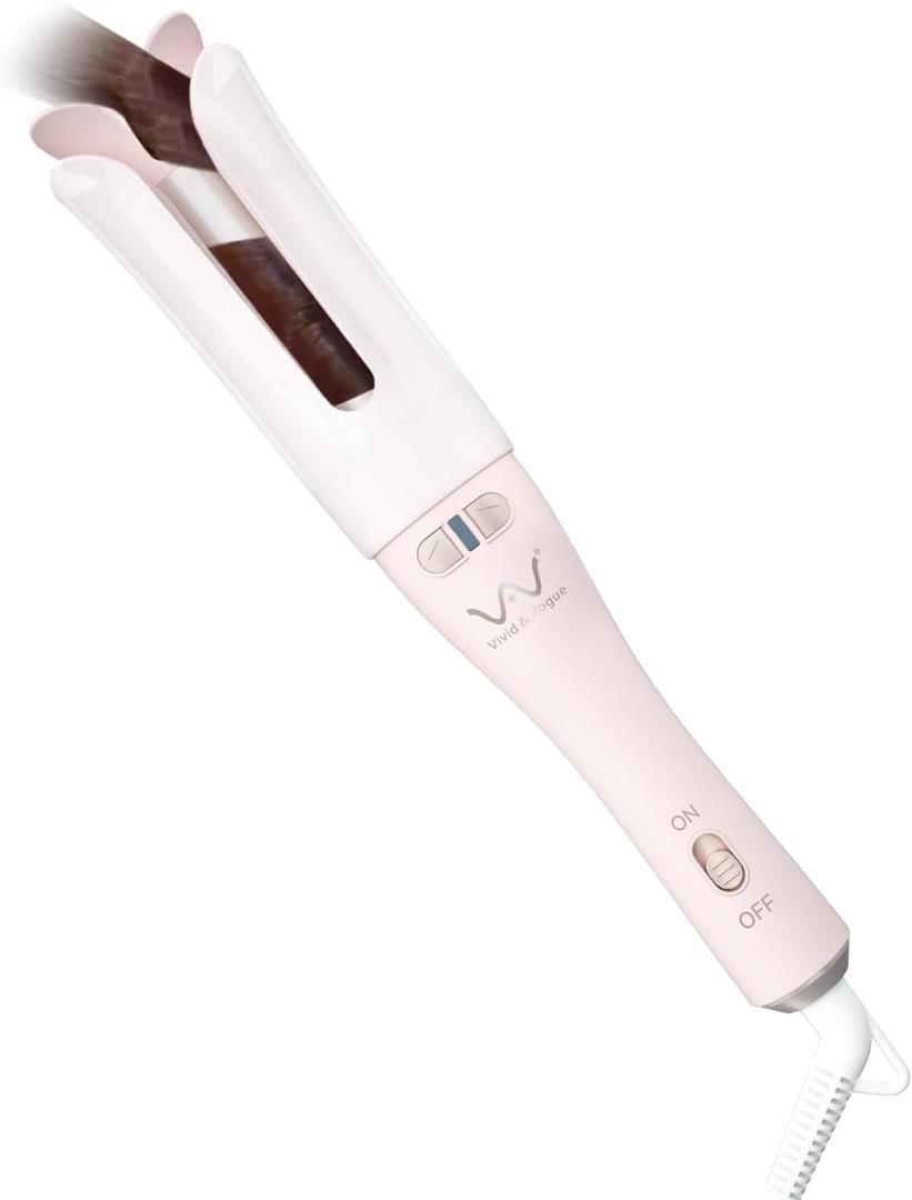 VAV Rotating Hair Curler & Automatic Curling Iron, 1.25-Inch Barrel for Medium/Long Hair, Tangle-Free, Speedy Curls, 392, Easy to use for The inexperienced