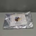 Clear Oval Table Cover Protector 60 x 90 Inches Plastic Transparent Cloth Tablecloth for 4~6 Seats Chairs Table Protect Vinyl Waterproof