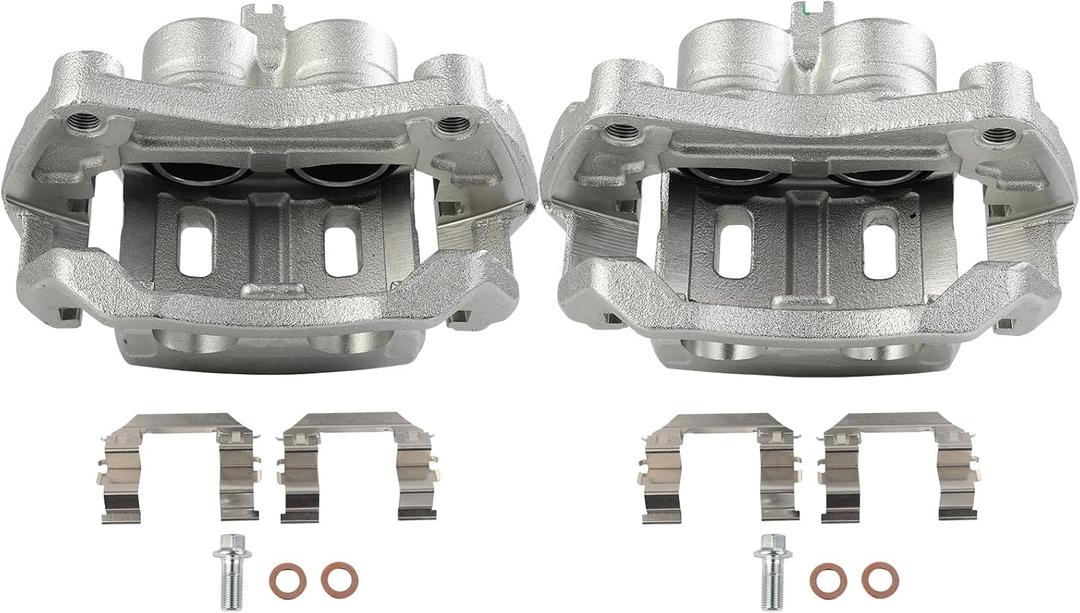 19B2870B 19B2871B Front Left & Right Disc Brake Calipers Assembly w/Bracket Compatible For INFINITI 2006-2019,For Nissan 2009-2021