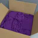 Nasitos 2 Pack Spandex Purple Tablecloths for 6 Foot Rectangle Table-Open Back Valentines Stretch Table Cloths for 6 Foot, Washable and Wrinkle Resistant for Wedding, Parties, Buffet, Baby Shower