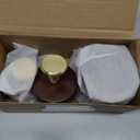 Suction Cup Hooks for Shower Heavy Duty 11 LB Strong, No-Drill Shower Hooks for Inside Shower, Waterproof Towel Hooks for Bathroom, Glass, Window, Mirror, Door, Loofah & Coat Holder (4, Brushed Gold)