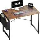 OLIXIS Small Computer Desk, 40 Inch Gaming Desks for Home Office
