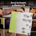 EVEO 100 Vinyl Record Sleeves Outer  Crystal Clear Outer Vinyl Sleeves LP Album Covers 12.75"x12.75" | Perfect Fit Protective 3 Mil Protection for Single & Double LPs - Archival Quality