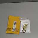 2 Pack Permanent Match Infinity Lighter, Permanent Match Infinity Lighter with Multitool Keychain Bottle Opener, Keychain Multitool for Camping & Hiking, Gift for Man (Gold and Grey)