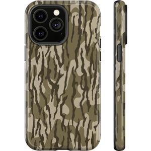 Case for iPhone 16 Pro Max,Camo Camouflage Phone Case for Girl Women Boy Men,Hybrid Durable Shockproof Soft Silicone Cover