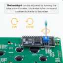 Hosyond 3pcs IIC I2C 2004 LCD Module 20x04 LCD Screen Module Display for Arduino Raspberry Pi