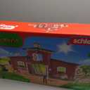 Schleich Farm World - 92PC Red Barn Farm Playset with Animals, Farmer, Accessories and Movable Pieces - Realistic Barnyard Animal Figurines - Fun Educational Toys for Kids, Toddlers Ages 3+ | 42606