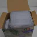 60 PCS Food Storage Containers with Lids, BPA-Free Plastic Food Containers for Kitchen Storage, Leak Proof, Reusable Meal Prep Containers with Labels & Pen