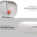 LTGEM Case Compatible with JBL Tune 510BT 520BT 500BT 570BT 660NC 710BT 720BT 770NC & Live 460NC 660NC 670NC 770NC 760NC Headphones, White