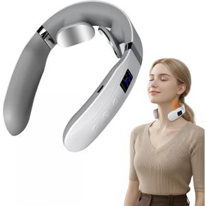 Neck Massager with Heat, Portable Heated Neck and Shoulder Massager