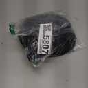 Eomenie Women's One Piece Swimsuit Tummy Control Ruched Bathing Suit Cutout V Neck Swimwear High Cut Tie Back Swim Suit (Black)