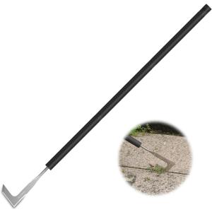 49.2 Long Handle Crack Weeder, 3 Adjustable Length Crevice Weeding Tool Manual Weeder Puller for Sidewalk, Paver, Wall Gaps, Lawn Yard Gardening Tool
