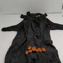 Kidukso Unisex Adult Dragon Onesie Pajamas Cute Animal Sleepwear Dragon Halloween Christmas Party Costumes for Women Men (Black, XS)