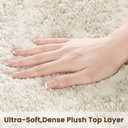 Sour Lemon 9x12 Area Rugs for Living Room Bedroom Abstract Carpets Beige