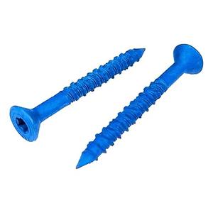 Tapcon 1/4" x 2,5 -1/4" Star Torx Head Concrete Anchor Screws | 30  Pack | Drill Bit Included