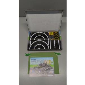 Magnetic Tiles Road Toddler Toys, Magnet Building Blocks for Kids Ages 3-5 4-8, STEM Learning Construction Toys Games, Ideal Gifts for 3+ Year Old Boys Girls