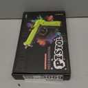 Automatic Shell Ejecting Toy Gun with 100 Soft Bullets,Realistic Toy Gun Pistol,Christmas Birthday Gifts for Kids Adults Boys Age 8+(Black)