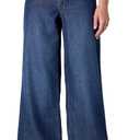 Amazon Essentials Women's Ultra Soft Mid-Rise Wide Leg Jeans (12)